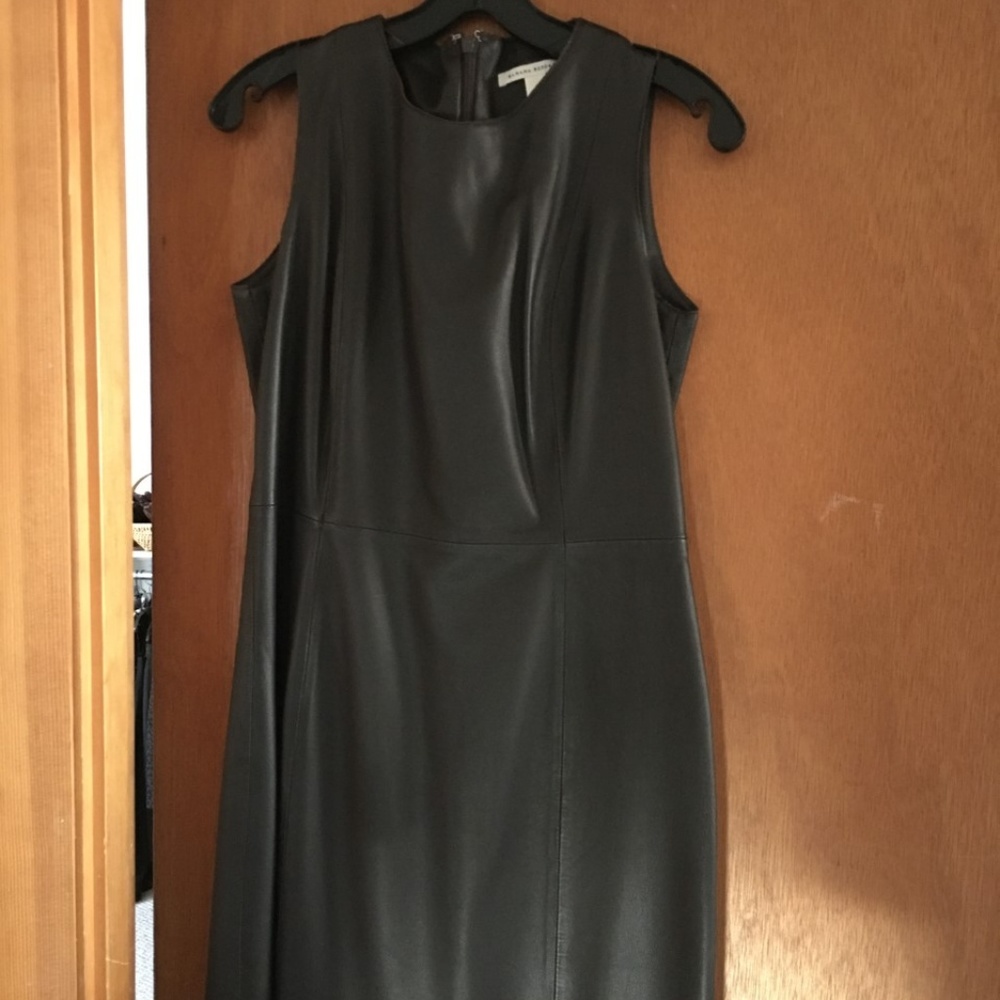 leather dress